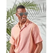 Panama Jack Mens Aviator Everyday Sunglasses Silver