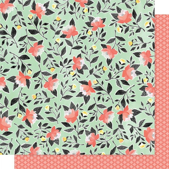 Hazelwood Double-Sided Cardstock 12"X12"-Hazelwood Roses