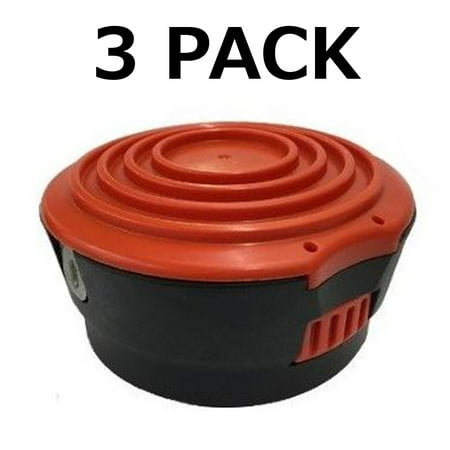 3 Spool Kit for Black & Decker Grass Hog XP, 14