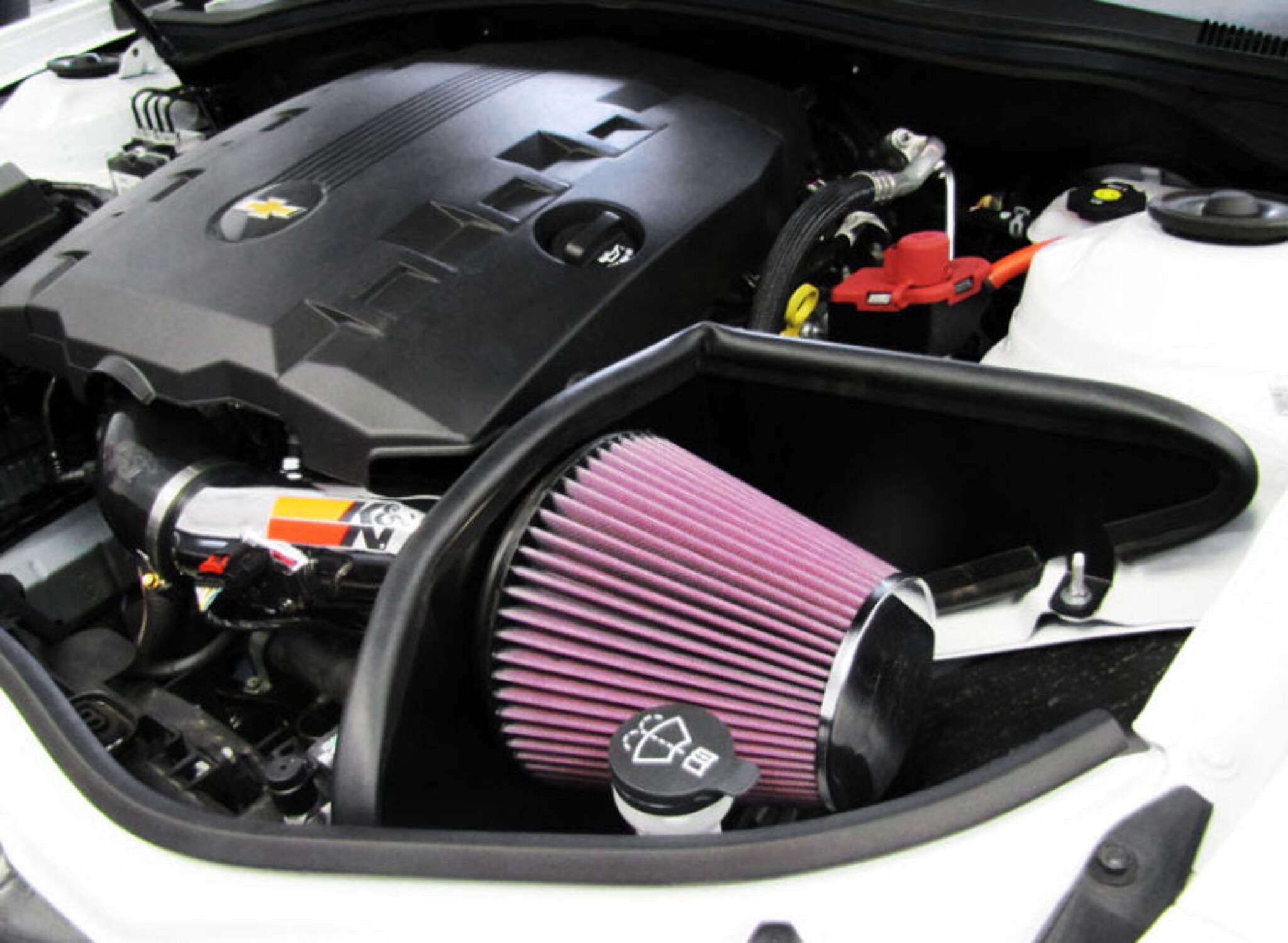 K&N Typhoon Cold Air Intake System: Easy Installation, Engineered to Maximize Airflow, Boost Horsepower & Torque, 69-4523TP