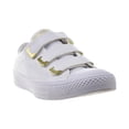 thumbnail image 2 of Converse Chuck Taylor All Star 3v Ox Low Top Straps Leather Women's Shoes White 559905c, 2 of 6