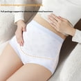 thumbnail image 6 of Misright Elastic Maternity Underwear Shorts High Waist Adjustable Bactericidal for Body Changes, 6 of 17