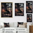 thumbnail image 4 of Designart "Grandeur Of The Gothic Piano II" Music Floater Framed Wall Decor, 4 of 5