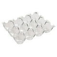 thumbnail image 1 of 1Pc Practical Acrylic Storage Box 12 Grid Design Egg Box (Transparent), 1 of 6