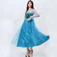 thumbnail image 6 of YUEHUAN Women Queen Dress Dress Adult Women Blue Princess Christmas Dress Up, 6 of 7
