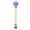 Purple, variant on Eqslft 14Inch Seashell Pull-out Water Gun, Transparent Tube Handheld Water Shooter, Portable Summer Beach Pool Water Blaster Toy, for Outdoor Water Fighting