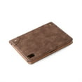 thumbnail image 5 of ELEHOLD Flip Leather Case for iPad 10th Gen 10.9 inch 2022 Kickstand Function Card Slots Shockproof Scratch Resistant Folio Slim Leather Case,Brown, 5 of 6