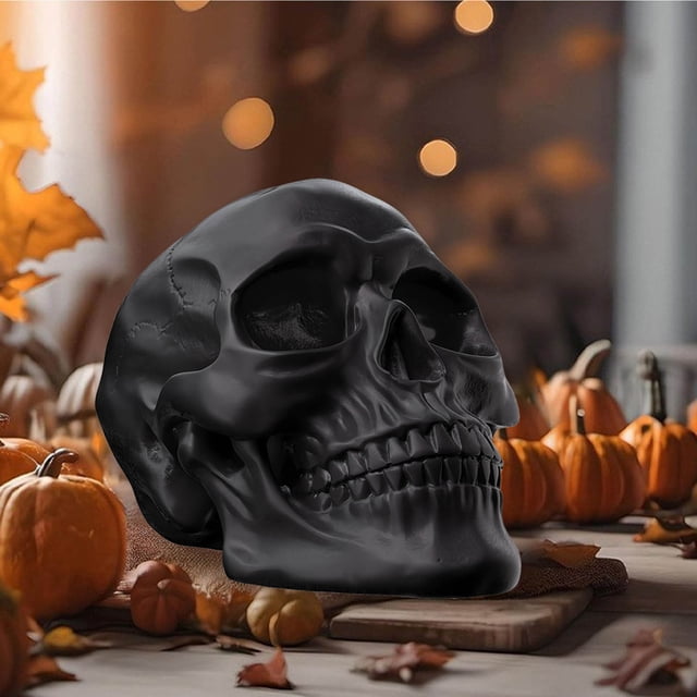 Tyidzon Skeleton Head Halloween Skull Artwork Personalized Decoration