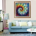 thumbnail image 4 of Colorful Diamond Painting Rhinestone Embroidery Cross-stitch pictures Needlework DIY Stitchwork Drawings Cross-stitch Pictures Office Decor, 4 of 5