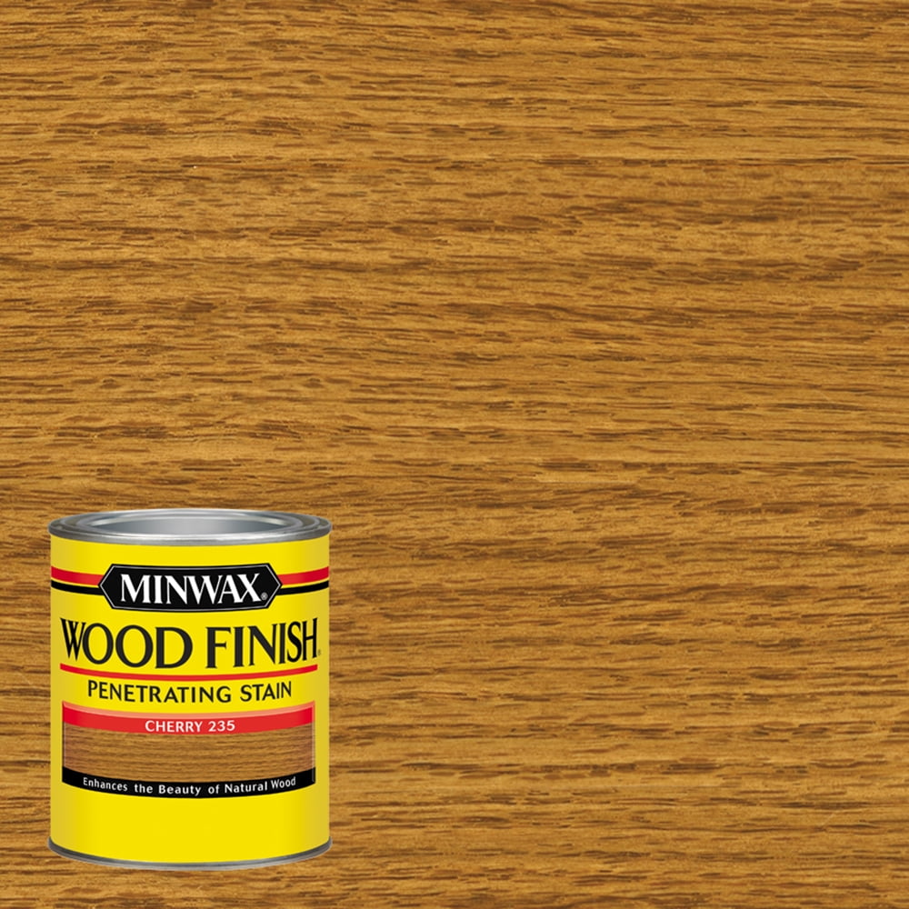 Minwax Wood Finish Stain, Cherry, 1 Quart