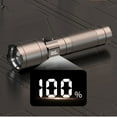 thumbnail image 3 of WQQZJJ Outdoor Lights LCD Battery Flashlight,10000 Lumens Super Bright Flashlight, Zoomable, Rechargeable Flashlight With 4 Modes,, Powerful Handheld Flashlight, 3 of 9