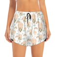 thumbnail image 6 of Rocae Air Balloon and Flower for Women's Athletic Shorts Quick Dry Workout Hiking Shorts With Pockets for Running, Yoga, Gym, Sports XX-Large, 6 of 9