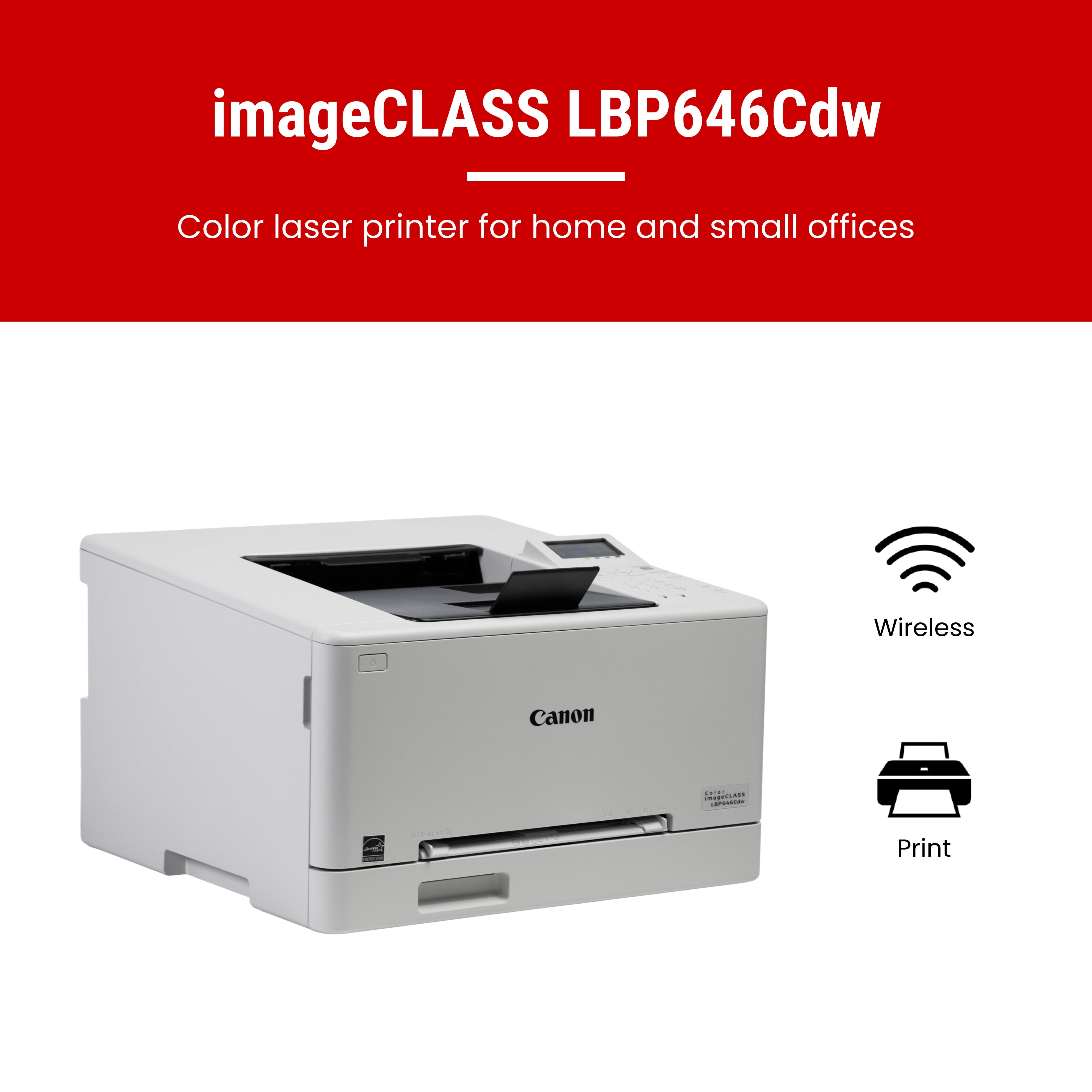 Canon LBP646Cdw Laser All-in-One Color Printer