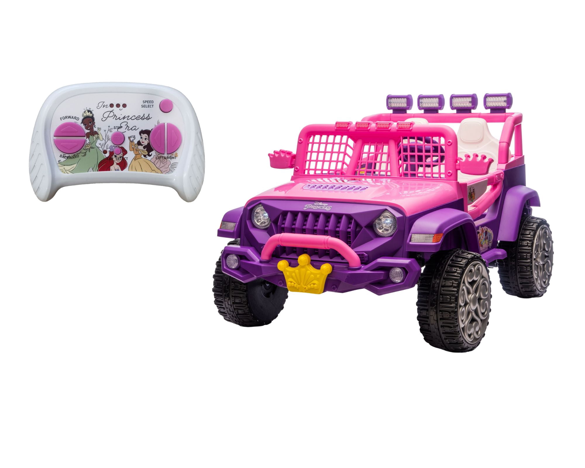 12V Disney Princess Voyager Battery Powered Ride On SUV, with Remote