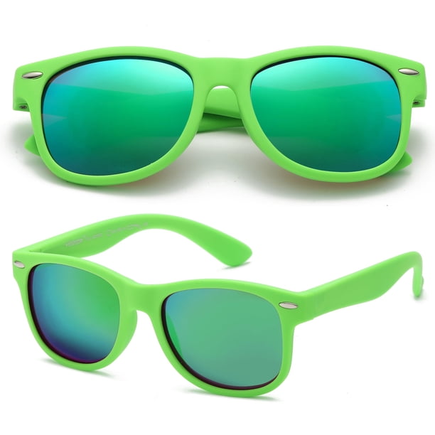 Lentes de Sol PolarSpex para Niños con Protección UV400 Polarizados con Estuche 2-8 Años