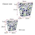 thumbnail image 3 of New Composite Twill Cloth Waterproof Frill Pleat Inner Lining Insert Zipper Pocket for Classic Mini Obag Pocket for O Bag mini 7, 3 of 6