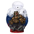 thumbnail image 4 of Sudadera con capucha con estampado 3D de la bandera rusa del oso de Rusia 2023, sudaderas casuales de moda para hombre, sudaderas con capucha de gran tamaño de estilo Harajuku, 4 of 5