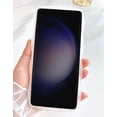 thumbnail image 4 of for Galaxy S22 Ultra Case 6.8",Curly Wavy Anti-Slip Grip Design Transparent Bling Glitter Star Shiny Case Cute Clear Sparkly Bumper Protection Soft Phone Cover Case for Women Girls, Clear, 4 of 10