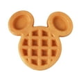 Disney Mickey Mouse Nonstick Mini Waffle Maker with Power Light and Non