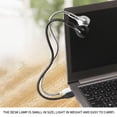 thumbnail image 2 of maskred USB Reading Lamp Flexible Hose Clip Light Eye Protection White Black, 2 of 6