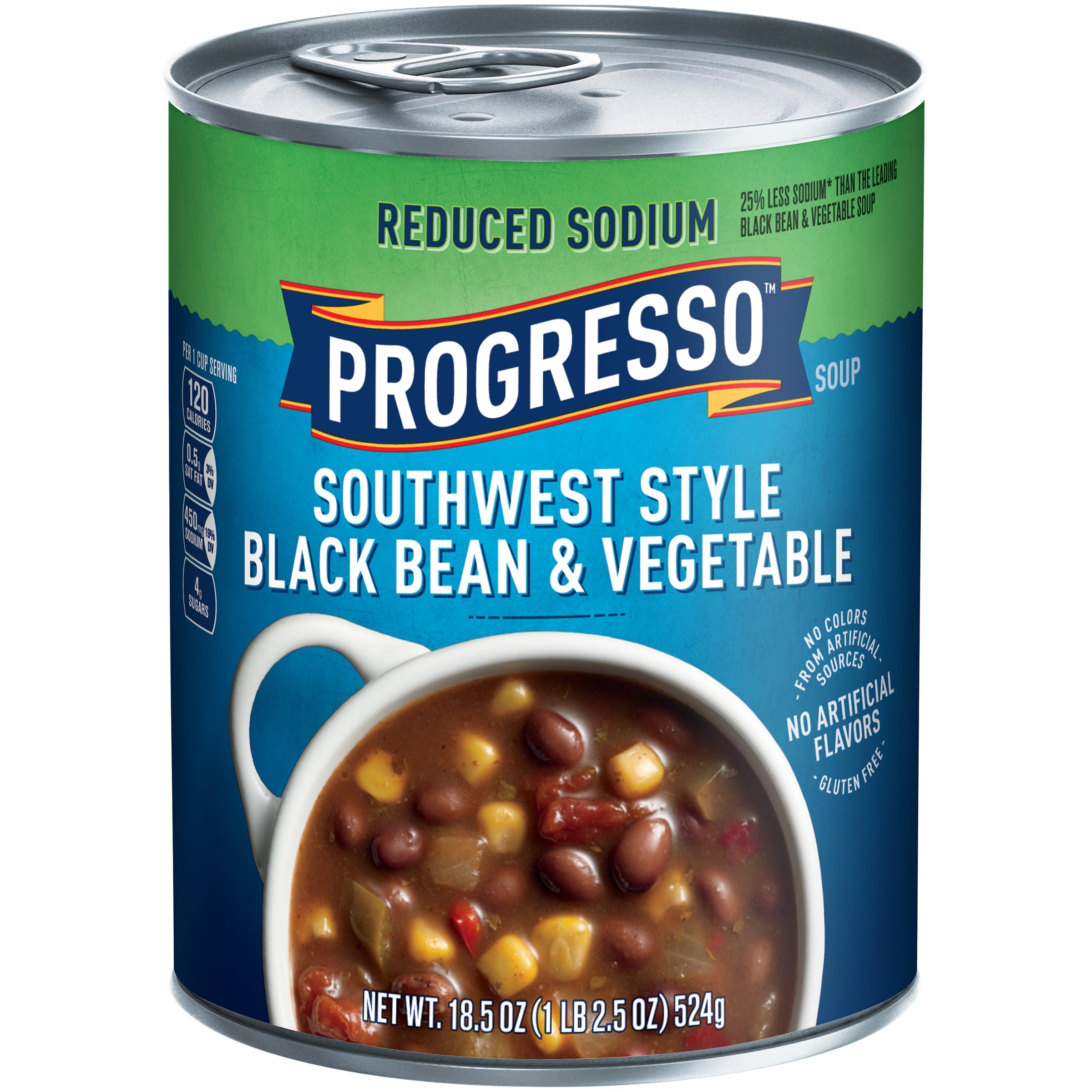 Progresso Low Fat Heart Healthy Southwest Style Black Bean & Vegetable Soup 18.5 oz... by Generic