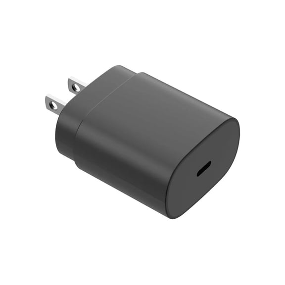 4XEM 25W Wall Charger with 1 USB-C Port, Black