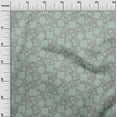 thumbnail image 3 of oneOone Viscose Chiffon Gray Fabric Floral Sewing Craft Projects Fabric Prints By Yard 42 Inch Wide, 3 of 5