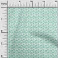 thumbnail image 2 of oneOone Polyester Spandex Sea Green Fabric Dolphin Diy Clothing Quilting Fabric Print Fabric By Yard 56 Inch Wide, 2 of 4