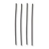 Club Pack of 480 Black Twinkle Thin Decorative Birthday Party Candles 8.5"