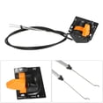 thumbnail image 2 of Throttle Choke Lever & Cables Control Assembly AM136026 Fit for John Deere X500 X520 X540, 2 of 8
