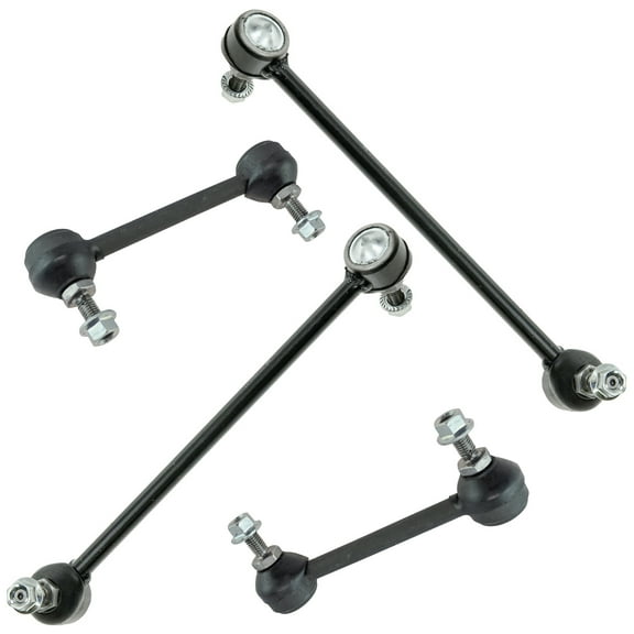 TRQ 4 Piece Front & Rear Sway Bar End Link Kit LH & RH Sides for Ford Mercury PSA55927
