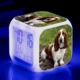 thumbnail image 1 of HANNTAOO Reloj despertador LED con diseño de fútbol, creativo reloj de mesa, reloj digital electrónico brillante y colorido para adultos, niñas, niños y niños, juguete para regalo de cumpleaños, 1 of 7