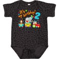thumbnail image 3 of Inktastic Its My Birthday- Circus Train 2nd Birthday Boys or Girls Baby Bodysuit, 3 of 5
