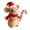 A Color, variant on KRONDO Cute Christmas Santa Mouse with Red Hat,Handmade Felt Christmas Friends Collection,Needle Felted Wool Animal Ornaments for Holiday Decor,Xmas Tree Hanging Figurines & Stocking Stuffer Gifts