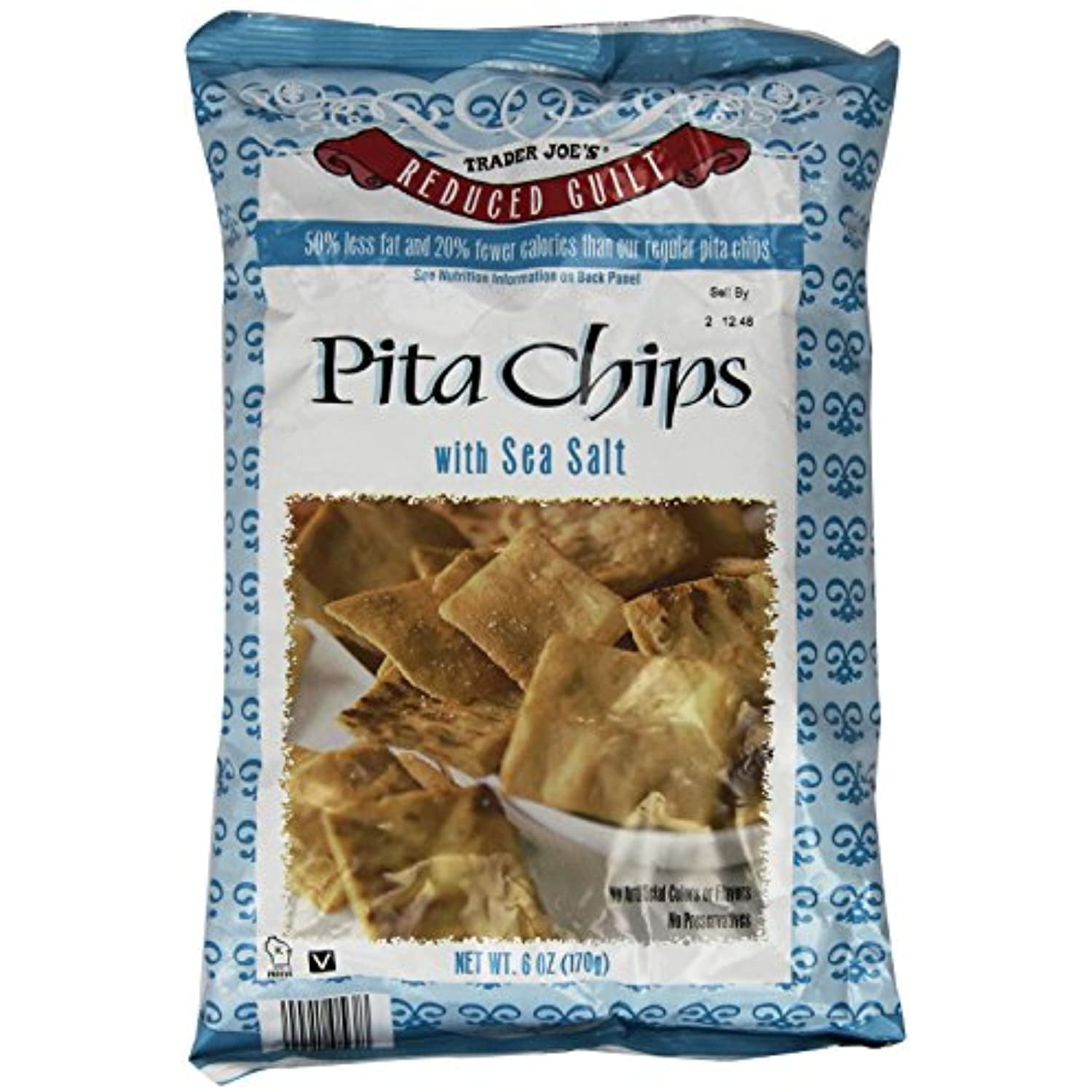 TJ Reduced Guilt Pita Chips With Sea Salt