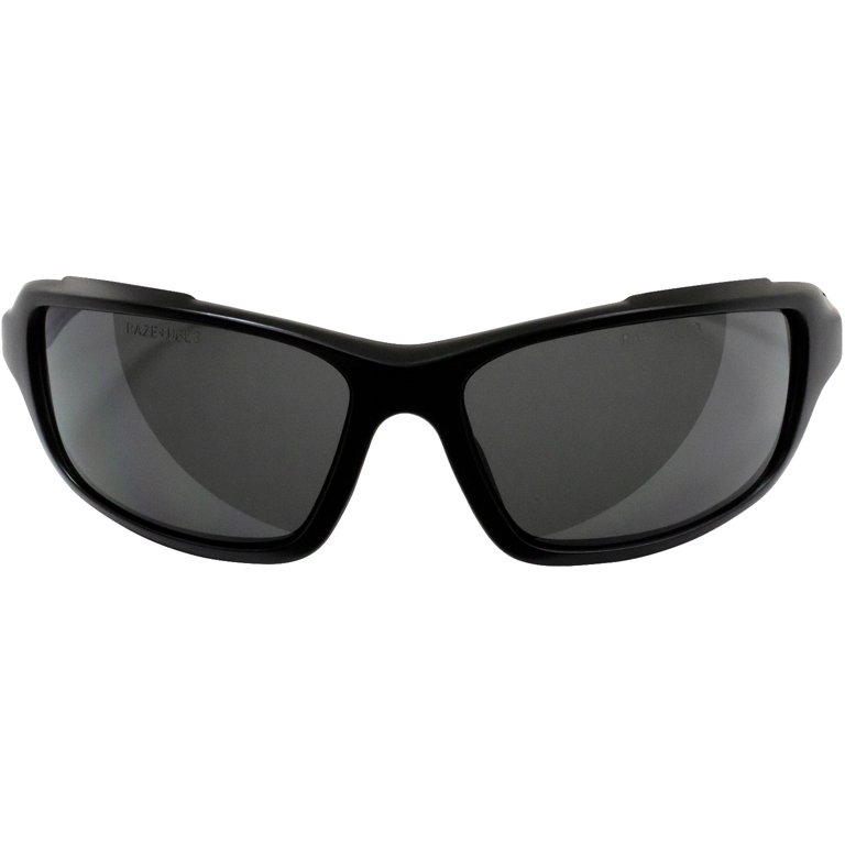 Raze SR-1 ANSI Z87 Safety Glasses Black Frames with Black