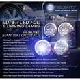 thumbnail image 5 of Pour 2010 2011 2012 Toyota Camry Lampe Anti-Buée à DEL Trousse de Feux de Circulation, 5 of 5
