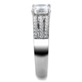 thumbnail image 4 of Luxe Jewelry Designs Women's Stainless Steel Engagement Ring with Cubic - Size 9 (Pack of 2), 4 of 4