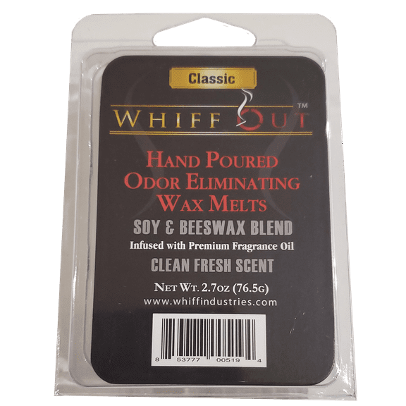 WHIFF OUT ODOR ELIMINATING WAX MELT ( classic ) Scent