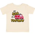 thumbnail image 3 of Inktastic My Aunt is a Firefighter with Fire Truck Boys or Girls Baby T-Shirt, 3 of 5