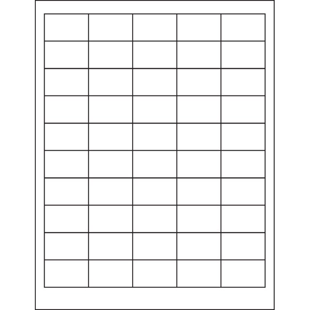Etiquetas Demco Multipropósito 2.5x4 cm Papel 5000 unidades
