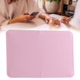 thumbnail image 1 of TAPETA PARA MESA DE DELECIÓN DE UNADAS, TAPETE DE DESCRETORIO PARA MANICURA PLEGABLE, TAPETA DE DESCRETORIO PARA UNADAS MULTIUSOS, Y RESTENTE AL DESGASTES, NEGRO Y ROSA,, 1 of 7