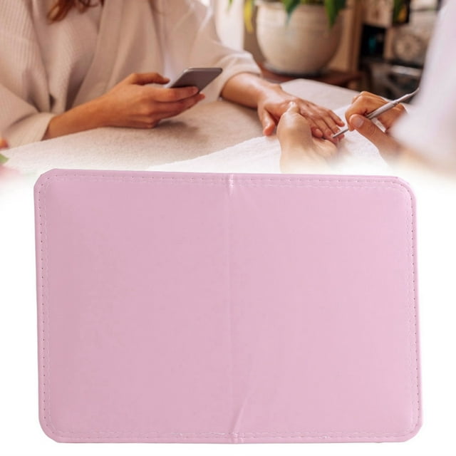 TAPETA PARA MESA DE DELECIÓN DE UNADAS, TAPETE DE DESCRETORIO PARA MANICURA PLEGABLE, TAPETA DE DESCRETORIO PARA UNADAS MULTIUSOS, Y RESTENTE AL DESGASTES, NEGRO Y ROSA,