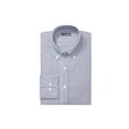 thumbnail image 2 of Van Heusen Men's Pinpoint Regular Fit Stripe Button Down Collar Dress Shirt, 2 of 4
