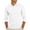 White, variant on Golf Shirts for Men Button Collared Shirt Long Sleeve Pullover Tops Modern Soft Casual Weekend Athletic Travel Top (Navy,S)