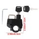 thumbnail image 3 of 1Pc Universal Motorcycle Helmet Lock Handlebar Frame Tube with 2 Keys Motor Anti-thief Security Padlock Accessories, 3 of 5