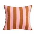 thumbnail image 2 of CaiYueKe Outdoor Waterproof Pillow Cover, 18 x 18 inch Striped Pattern Decorative Cushion Case, Patio Garden Balcony Sofa Chair Throw Pillowcase, Weather Resistant Home Decor, 2 of 7
