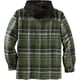 thumbnail image 2 of Legendary Whitetails Chaqueta con capucha estándar Maplewood para hombre, color verde militar, cuadros medianos, 2 of 5