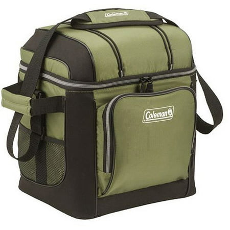 Coleman 30-Can Soft Cooler with Removable Liner, Green