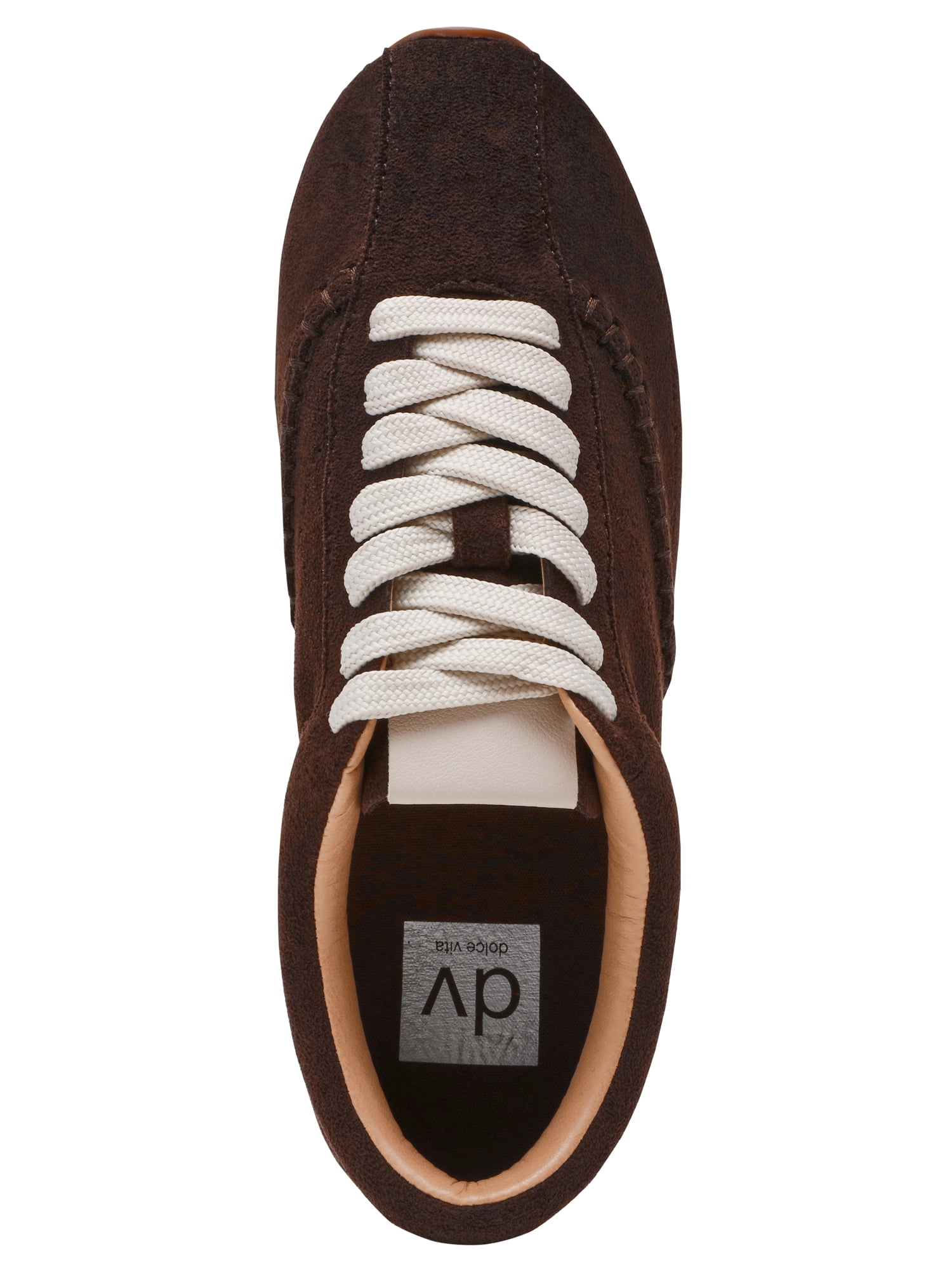 DV Dolce Vita Women's Farrah Lace-Up Low Profile Sneaker